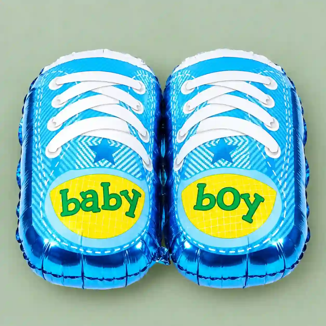 Shoes Shape Foil Balloon Blue